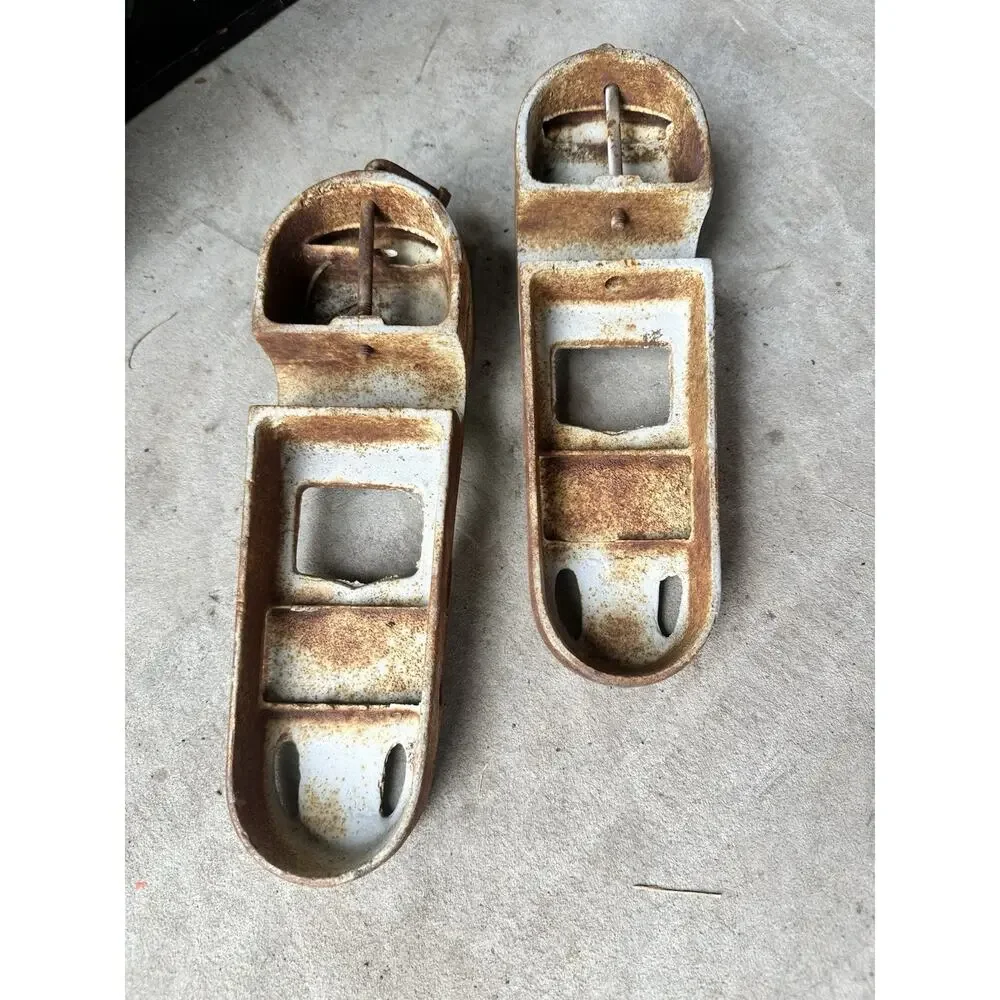 Antique Iron Bodybuilding Boots Weighted Strongman Fitness